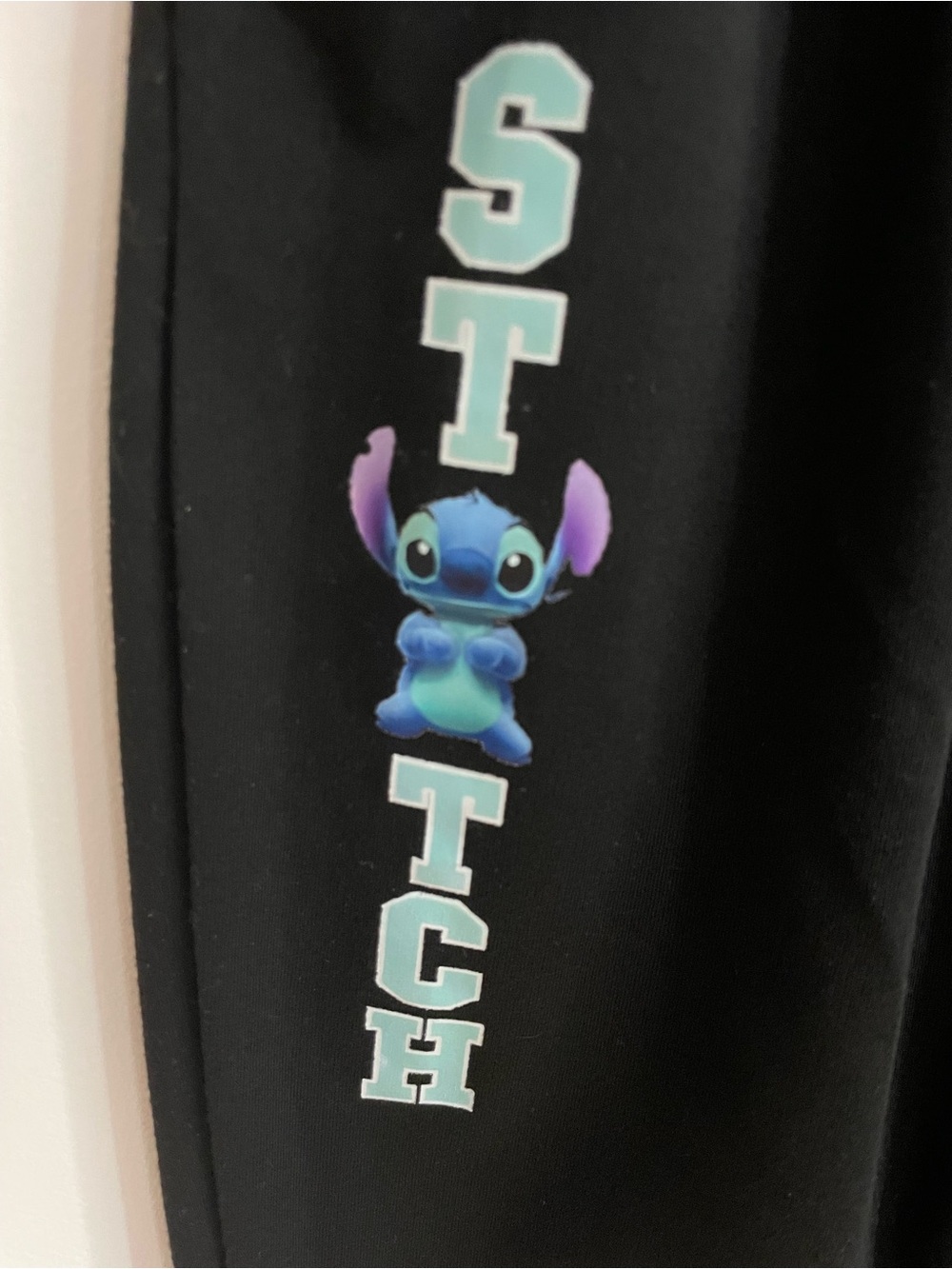 $6 💥Stitch Joggers Sweatpants, Stylized Stitch & Name on Leg, Front Pockets